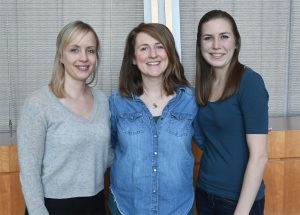 Study Authors Susanne Bäck, Emily Wires and Kathleen Trychta.